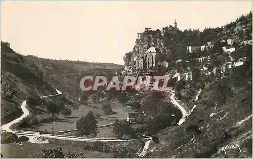 Cartes postales moderne Rocamadour Lot Vue d'ensemble