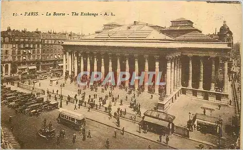 Cartes postales Paris La Bourse