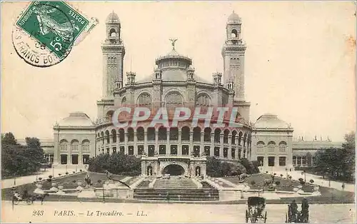 Cartes postales Paris Le Trocadero