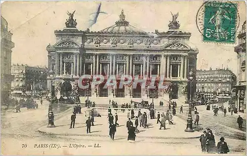 Cartes postales Paris L'Opera