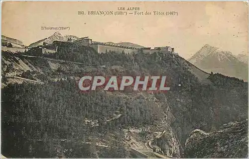 Cartes postales Briancon Fort des Tetes
