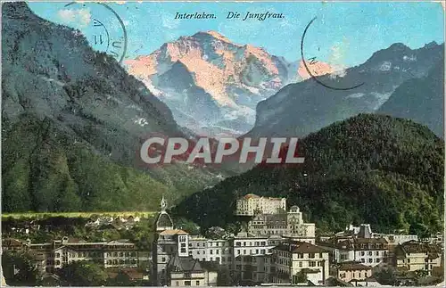 Cartes postales Interlaken Die Jungfrau