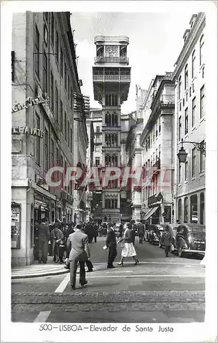 Cartes postales moderne Lisboa Elevador de Sant Justa