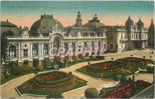 Cartes postales MOnte Carlo Ensemble du Casino