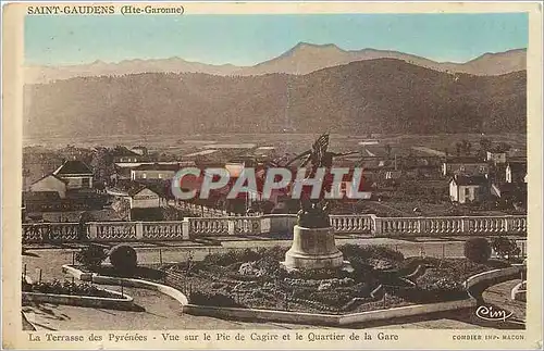 Ansichtskarte AK Saint Gaudens Hte Garonne La Terrasse des Pyrenees