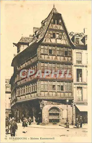 Cartes postales Strasbourg Maison Kammerzell