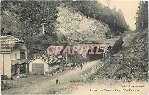Cartes postales Bussang Vosges Tunnel cote Francais
