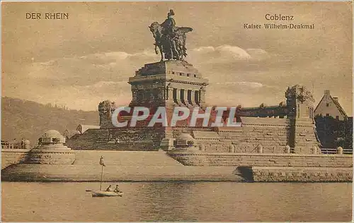 Cartes postales Coblenz Kaiser Wilhelm Denkmal