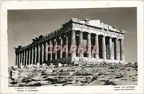 Cartes postales Athenes Le Parthenon