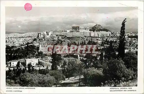 Cartes postales Athenes L'Acropole