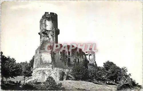 Moderne Karte L'Auvergne Chateau de Tournoel L'un des plus celebres d'Auvergne