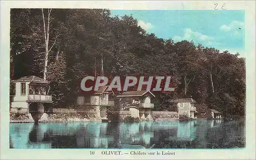 Cartes postales Olivet Chalets sur le Loiret