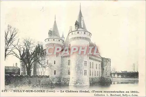 Ansichtskarte AK Sully sur Loire Loiret Le Chateau feodal