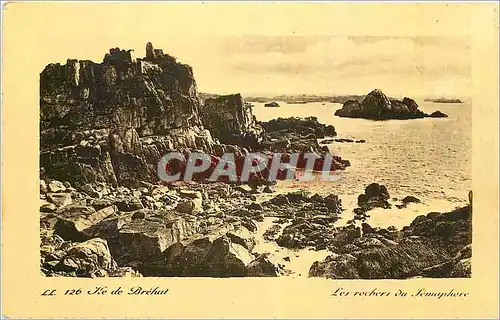 Cartes postales Ile de Brehat Les rochers du Semaphore