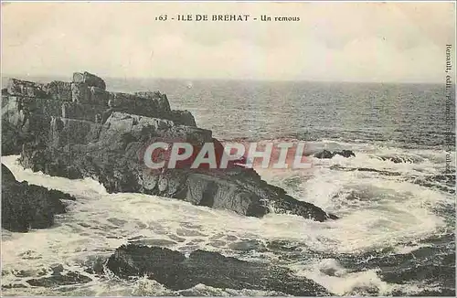 Cartes postales Ile de Brehat Un remous