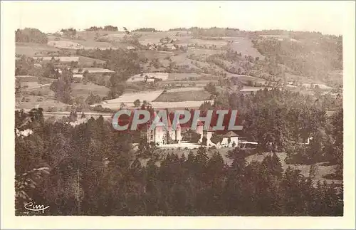 Cartes postales Thorens Ht Savoie Le Rocher de la Vierge par gros temps