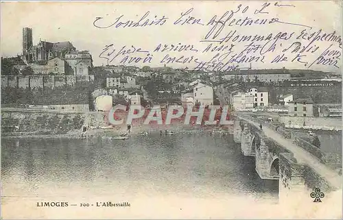 Cartes postales Limoges L'Abbessaille