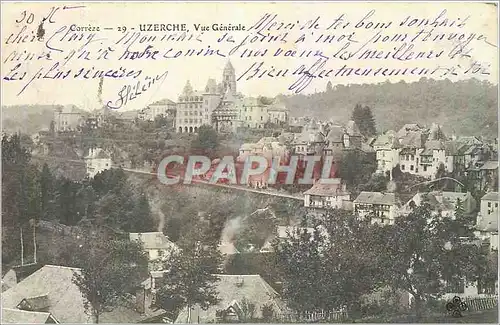 Cartes postales Uzerche Vue Generale