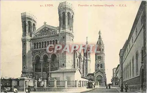 Ansichtskarte AK Lyon Fourviere et l'ancienne Chapelle