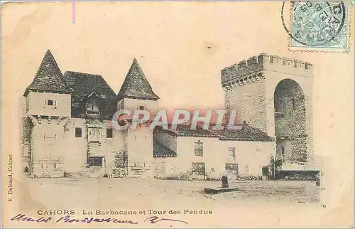 Cartes postales Cahors La Barbacane et Tour des Pendus