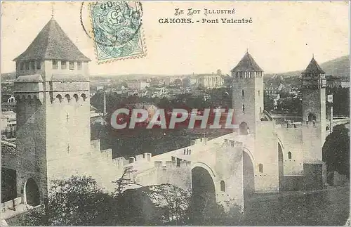 Cartes postales Cahors Pont Valentre