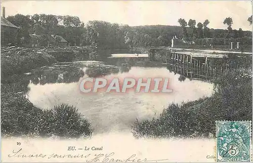 Cartes postales Eu Le Canal