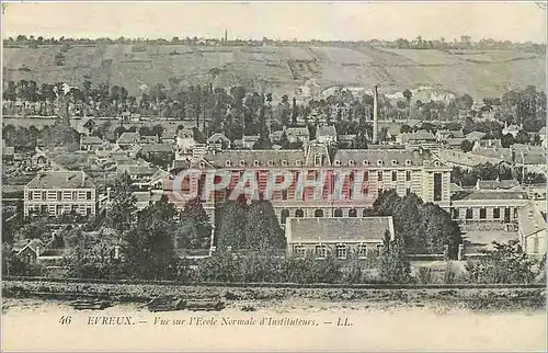 Cartes postales Evreux Vue sur l'Ecole Normale d'Instituteurs