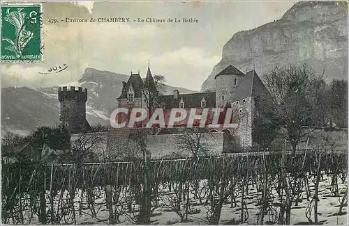 Cartes postales Environs de Chambery Le Chateau de la Bathie