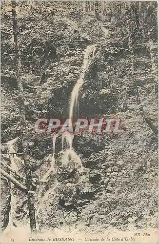 Cartes postales Environs de Bussang Cascade de la Cote d'Urbes