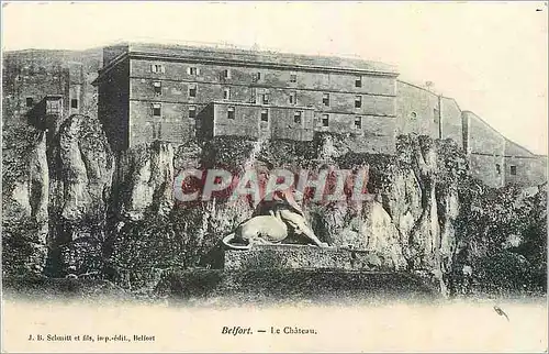 Cartes postales Belfort Le Chateau