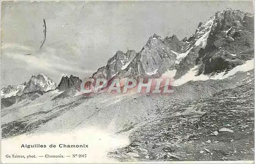 Cartes postales Aiguilles de Chamonix