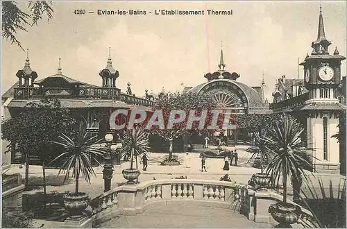 Cartes postales Evian les Bains L'Etablissement Thermal