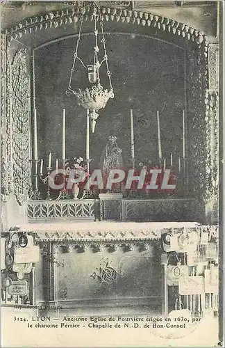 Ansichtskarte AK Lyon Ancienne Eglise de Fourviere Chapelle de ND de Bon Conseil