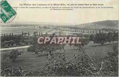 Ansichtskarte AK La Plaine des Laumes et le Mont Rea Vue prise du versant ouest du Mont Auxois