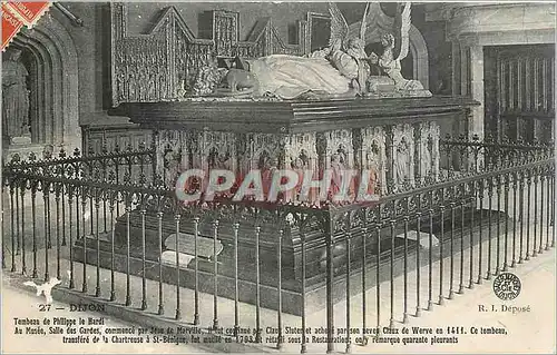 Cartes postales Dijon Tombeau de Philippe le Hardi