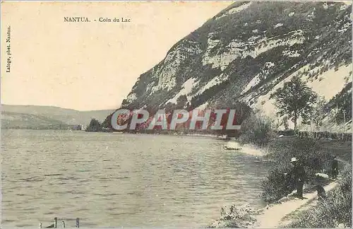 Ansichtskarte AK Nantua Coin du Lac