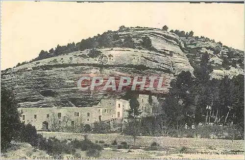 Cartes postales Fontaine de Vaucluse La Baume