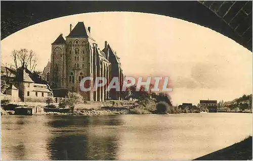 Ansichtskarte AK L'Abbaye de Solesmes Vue sous le pont