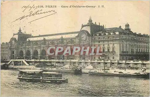 Cartes postales Paris Gare d'Orleans Orsay