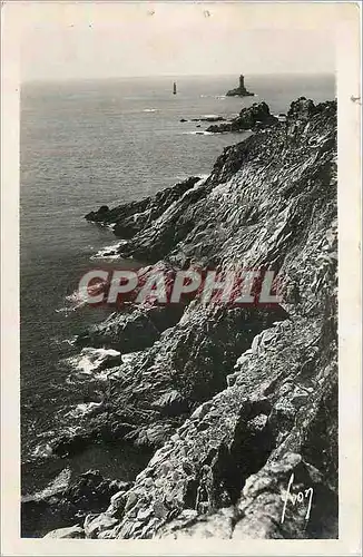 Cartes postales Pointe du Raz Finister L'Eperon et le Phare de la Vieille