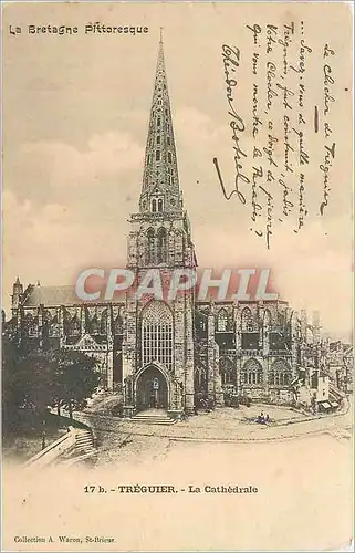 Cartes postales Treguier La Cathedrale