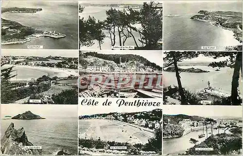 Cartes postales moderne Cote de Penthievre Cap Frehel Erquy Le Val Andre Sables d'Or les Pins