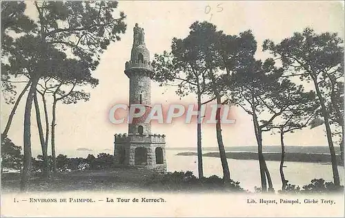 Cartes postales Environs de Paimpol La Tour de Kerroch