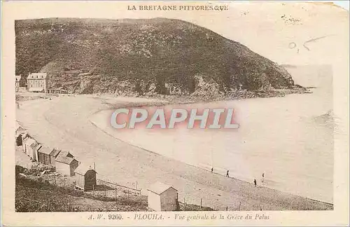 Cartes postales Plouha Vue generale de la Greve du Palus
