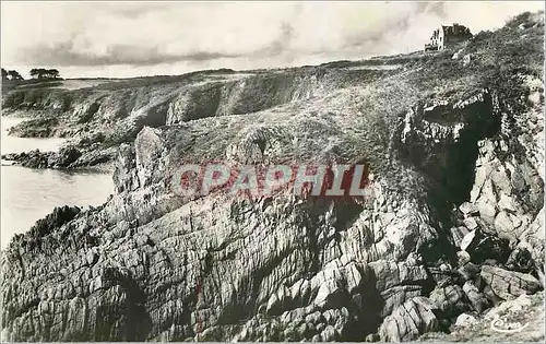 Cartes postales moderne Pointe du Grouin L et V L'Hotel vu de la Plage