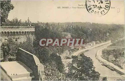 Cartes postales Dinan Tour Sainte Catherine et Vue generale de Fort
