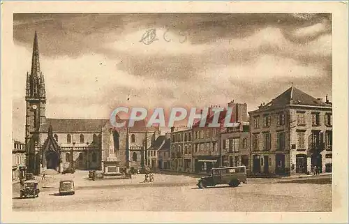 Cartes postales Landivisiau Finistere La Grande Place