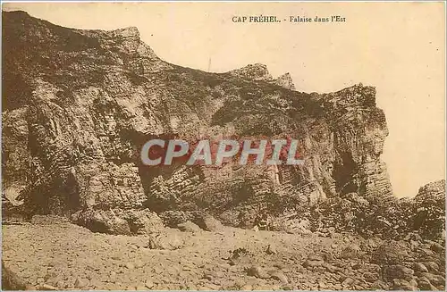 Cartes postales Cap Frehel Falaise dans l'Est