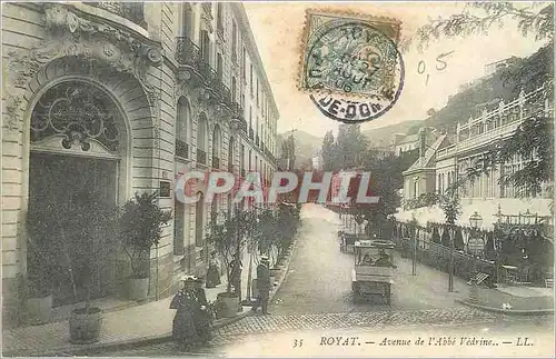 Cartes postales Royat Avenue de l'Abbe Vedrine