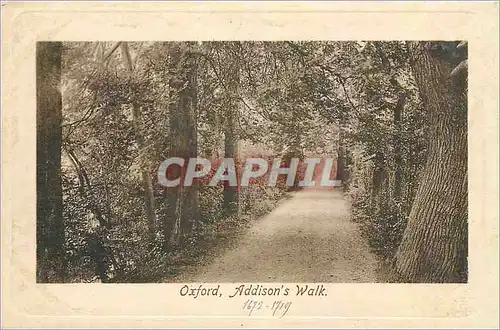 Cartes postales Oxford Addisons Walk